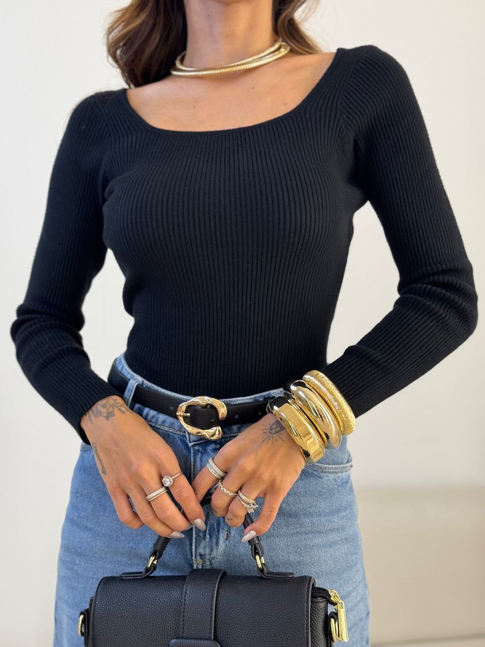 BODY TEREZA CANELADO PRETO