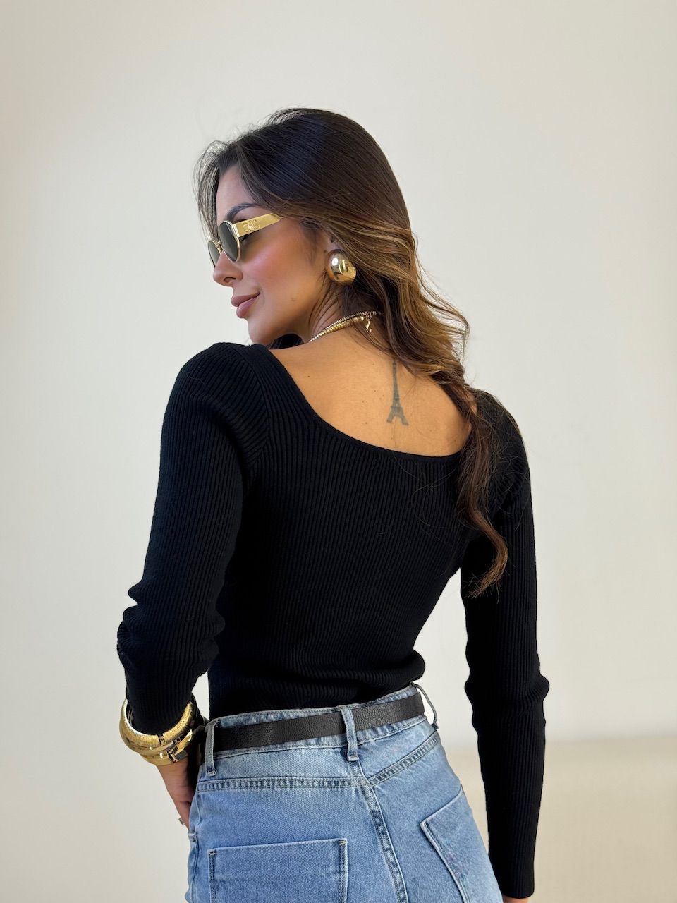 BODY TEREZA CANELADO PRETO