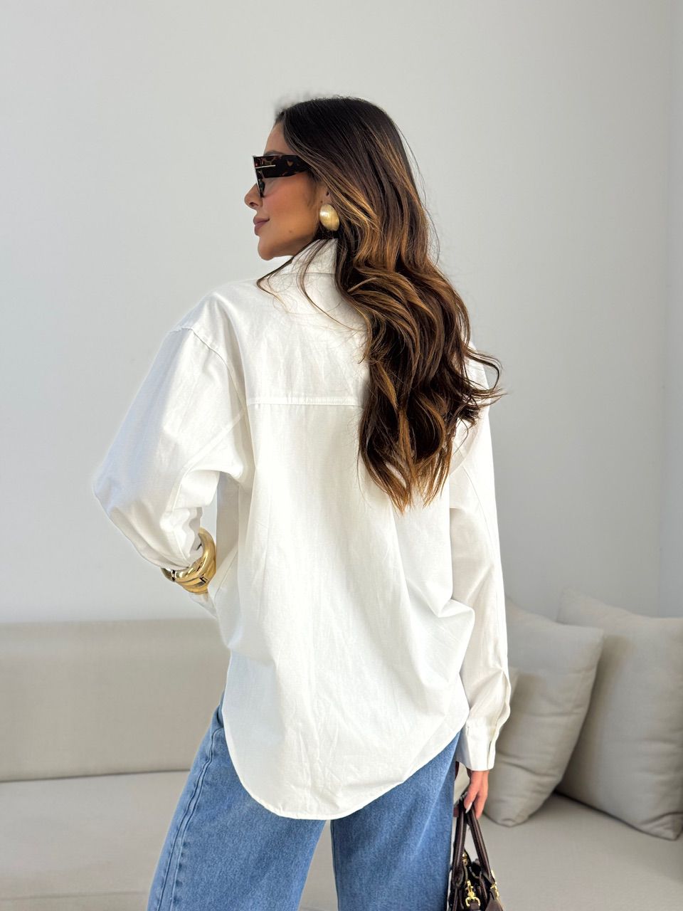 CAMISA GABI OVER OFF