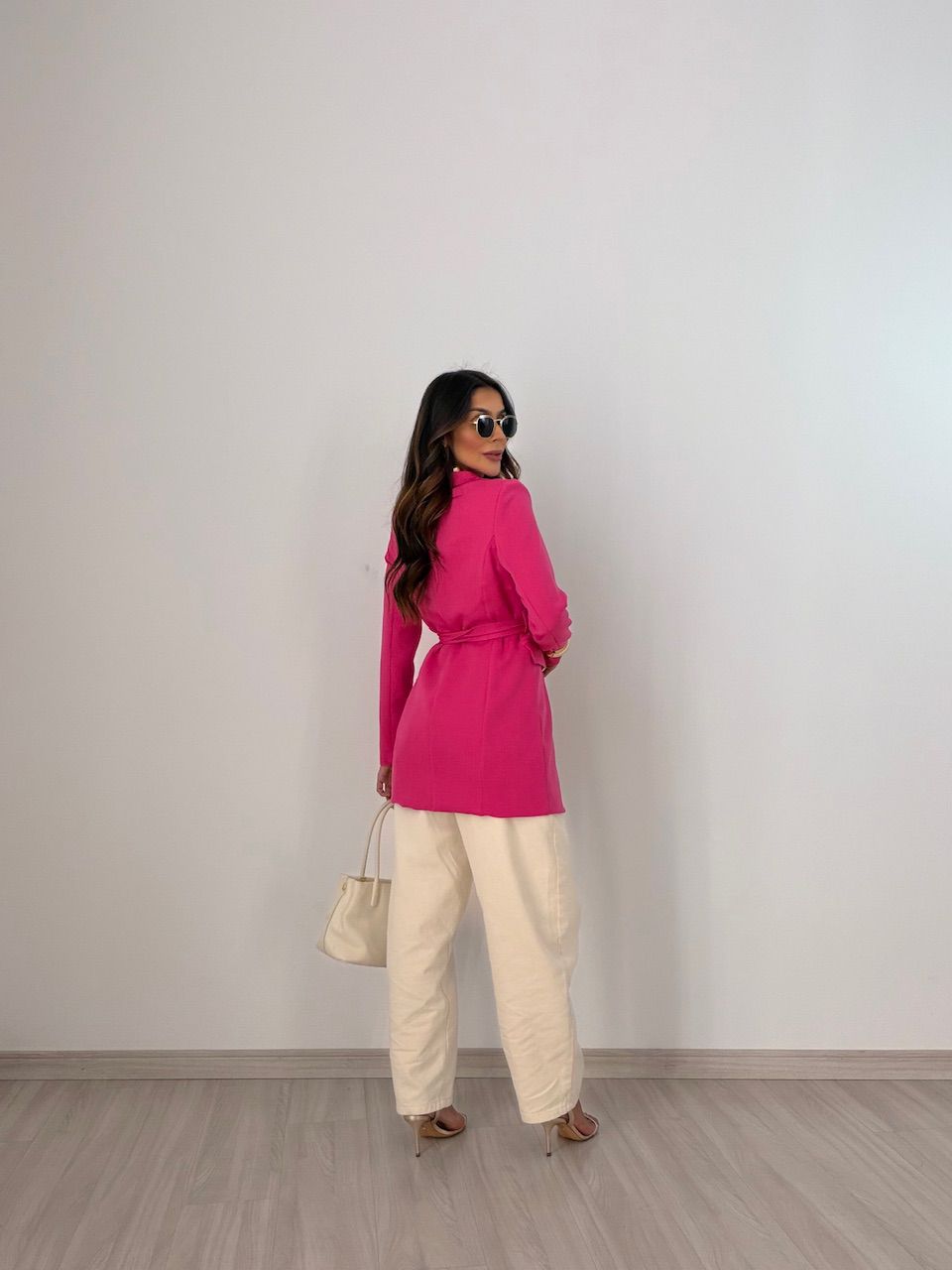 BLAZER MOANA FORRADO PINK