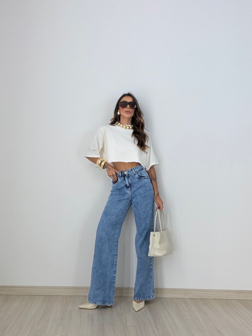 CALÇA ÉRICA WIDE LEG JEANS