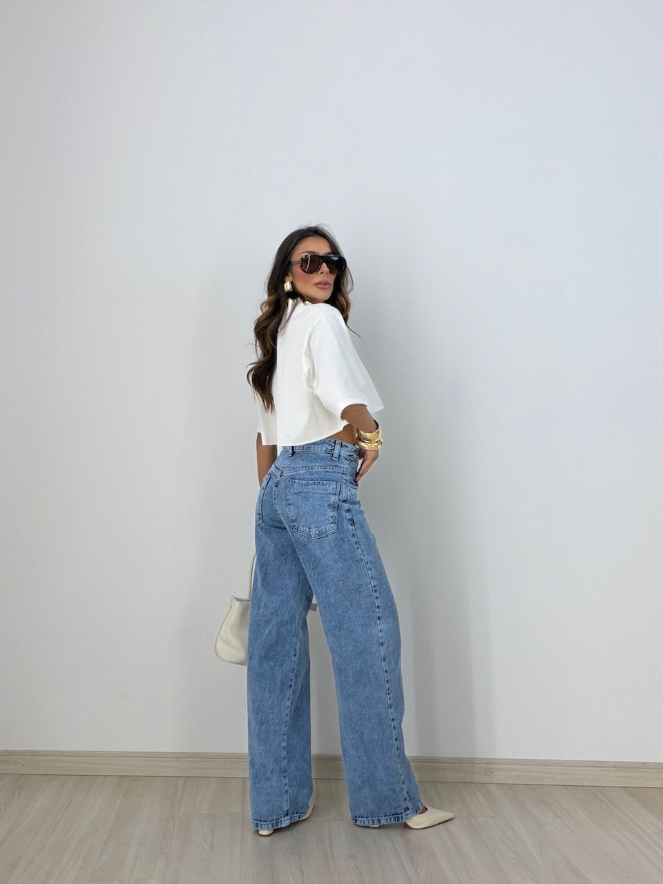 CALÇA ÉRICA WIDE LEG JEANS