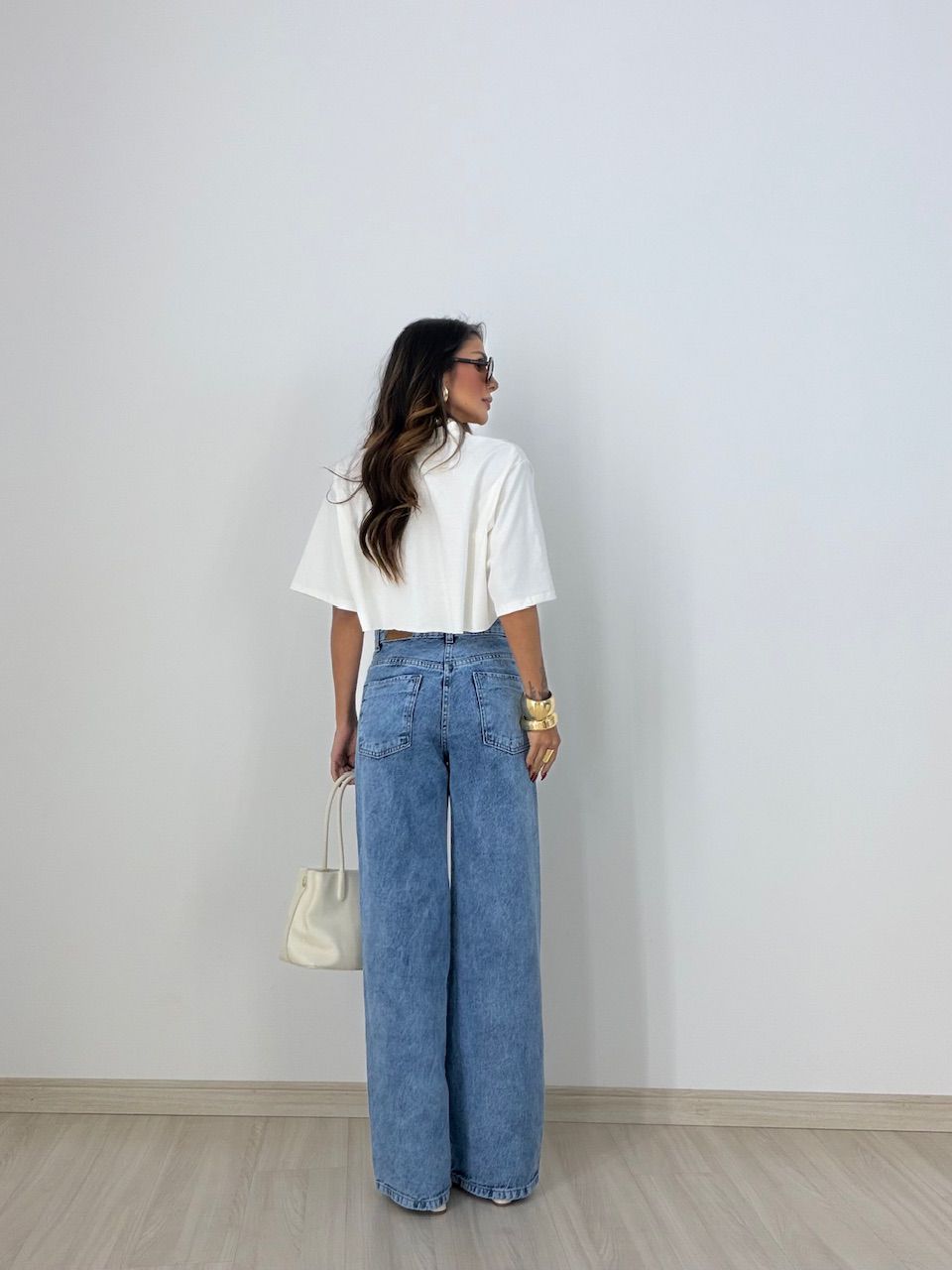 CALÇA ÉRICA WIDE LEG JEANS