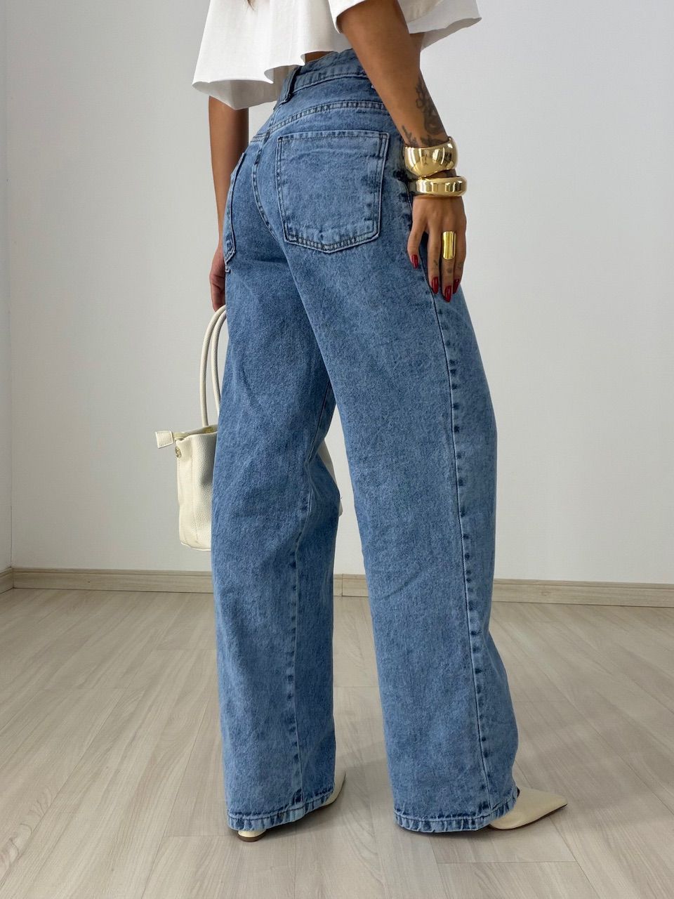CALÇA ÉRICA WIDE LEG JEANS