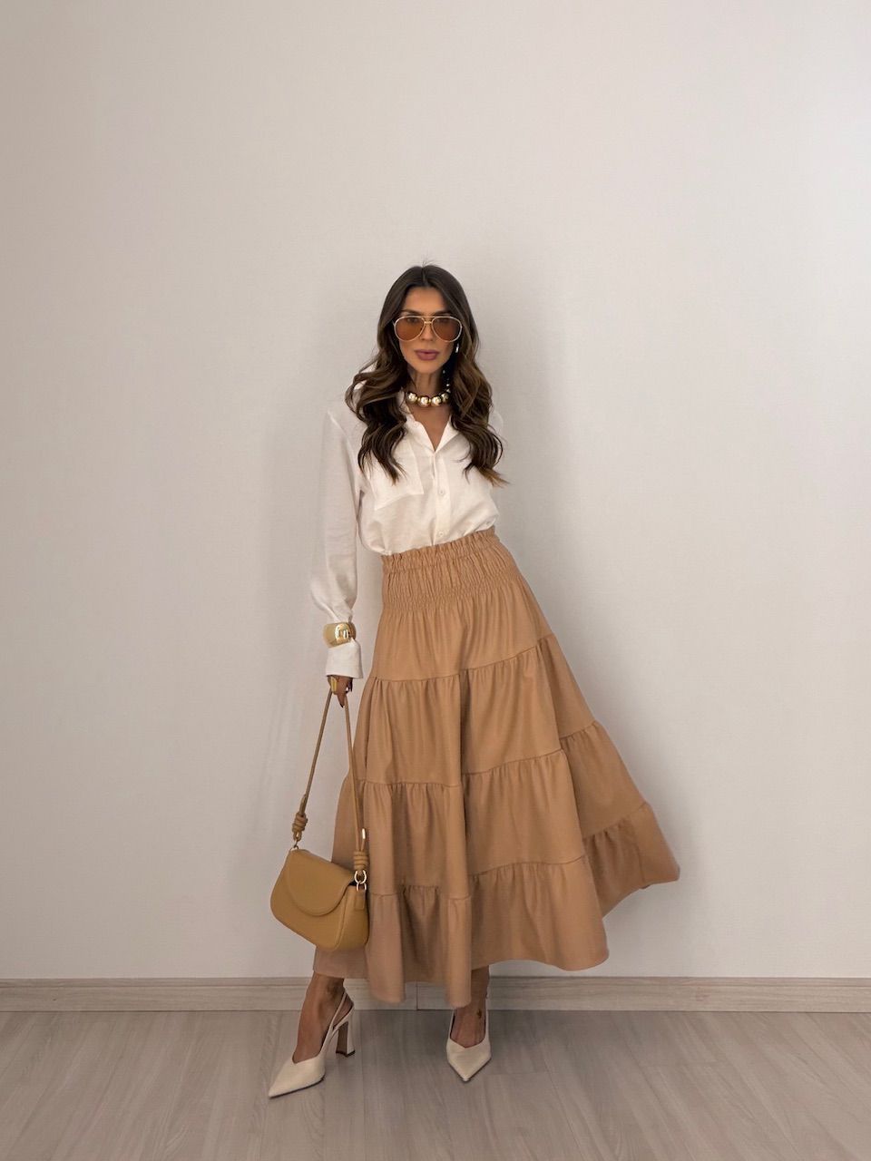 SAIA NICOLY PU NUDE
