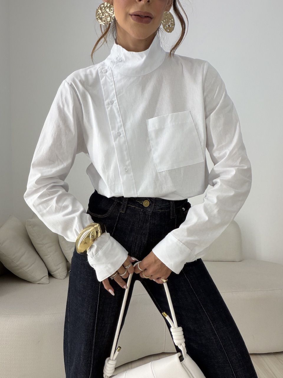 CAMISA AGATHA BÁSICA OFF