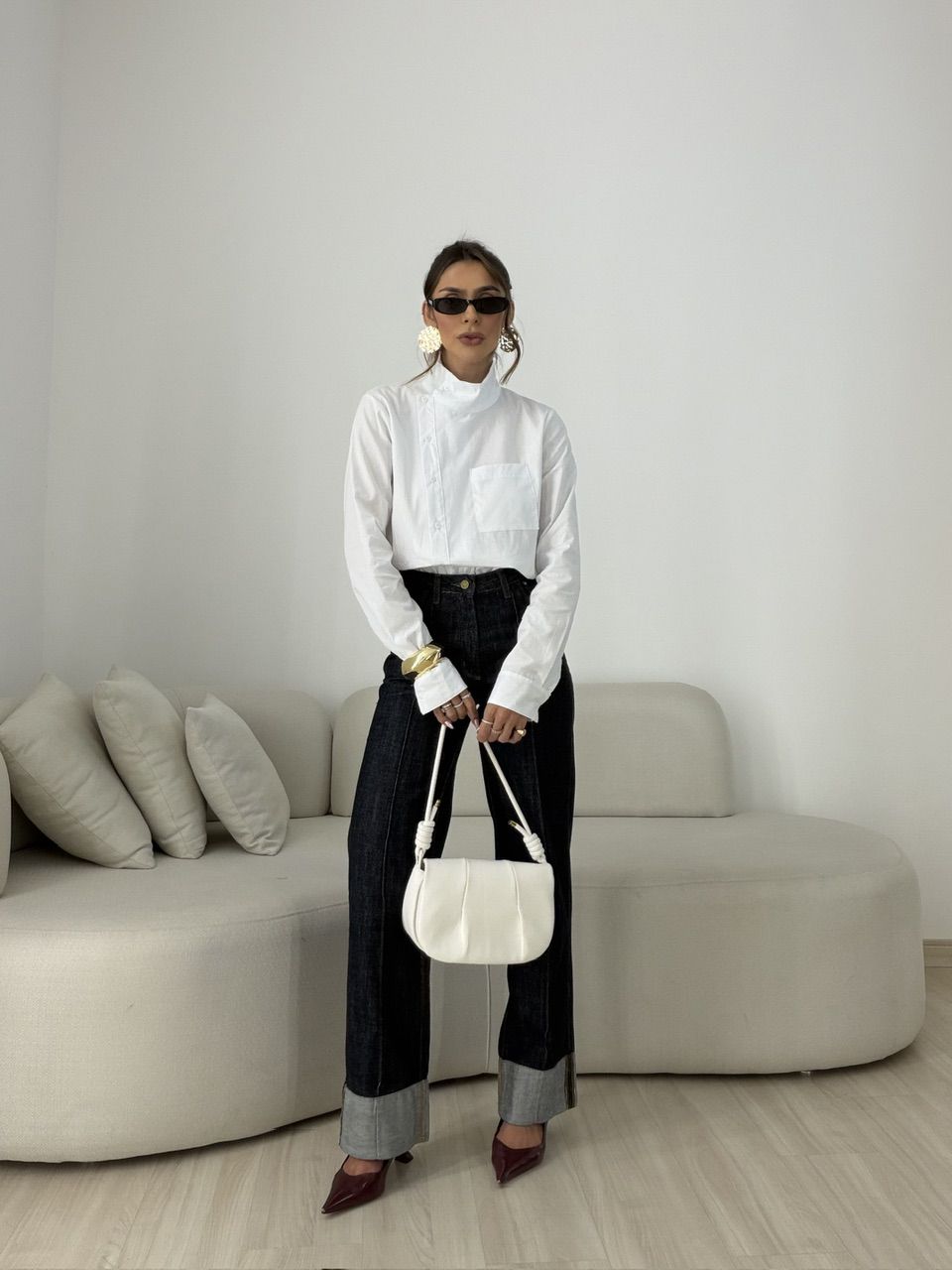 CAMISA AGATHA BÁSICA OFF
