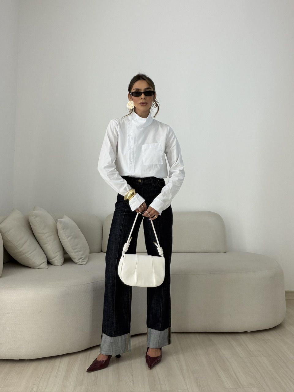CAMISA AGATHA BÁSICA OFF