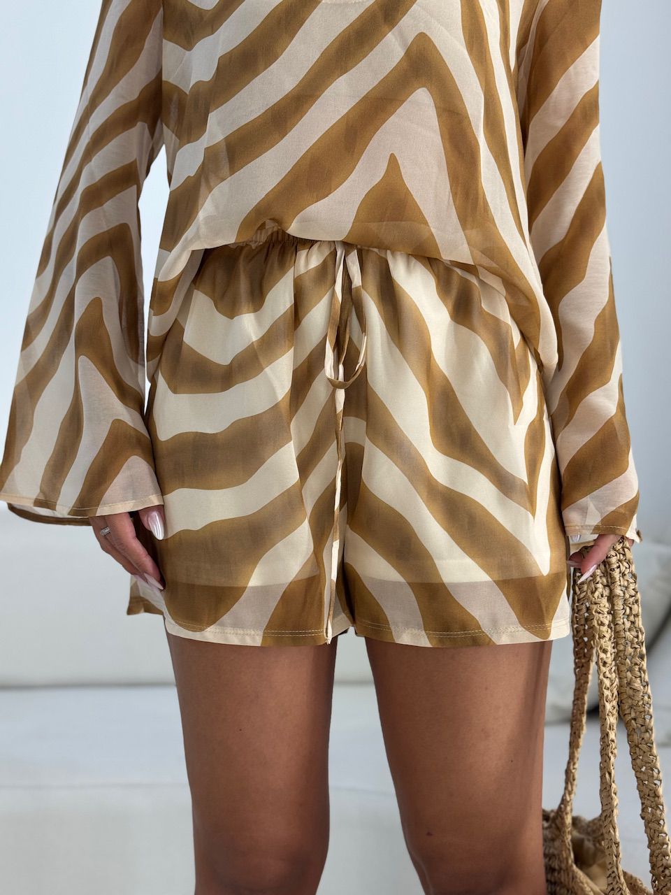 CONJUNTO EMMA ESTAMPADO NUDE