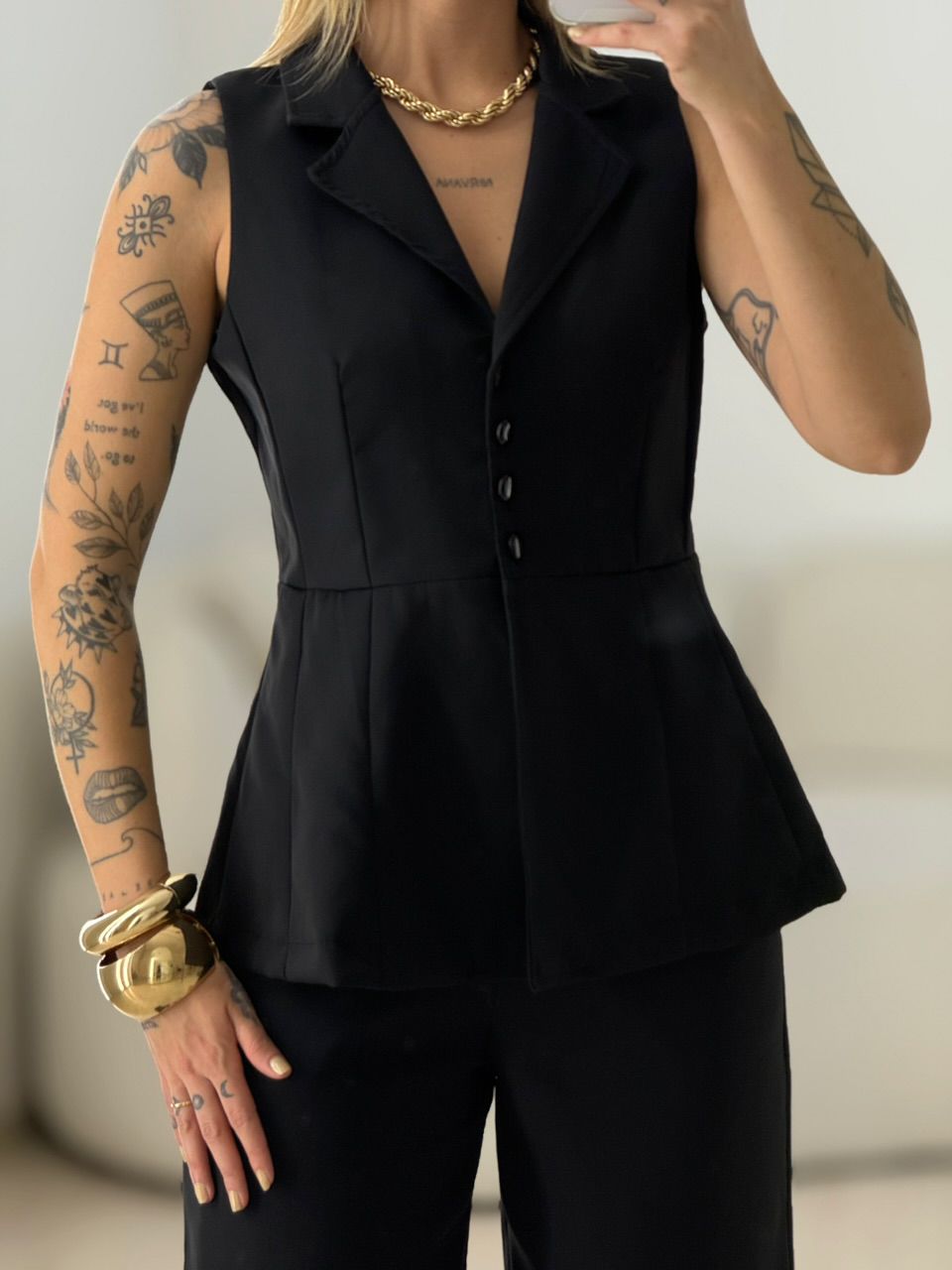 CONJUNTO GABRIELA COLETE PRETO