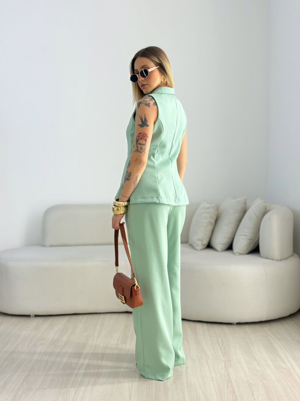 CONJUNTO GABRIELA COLETE VERDE