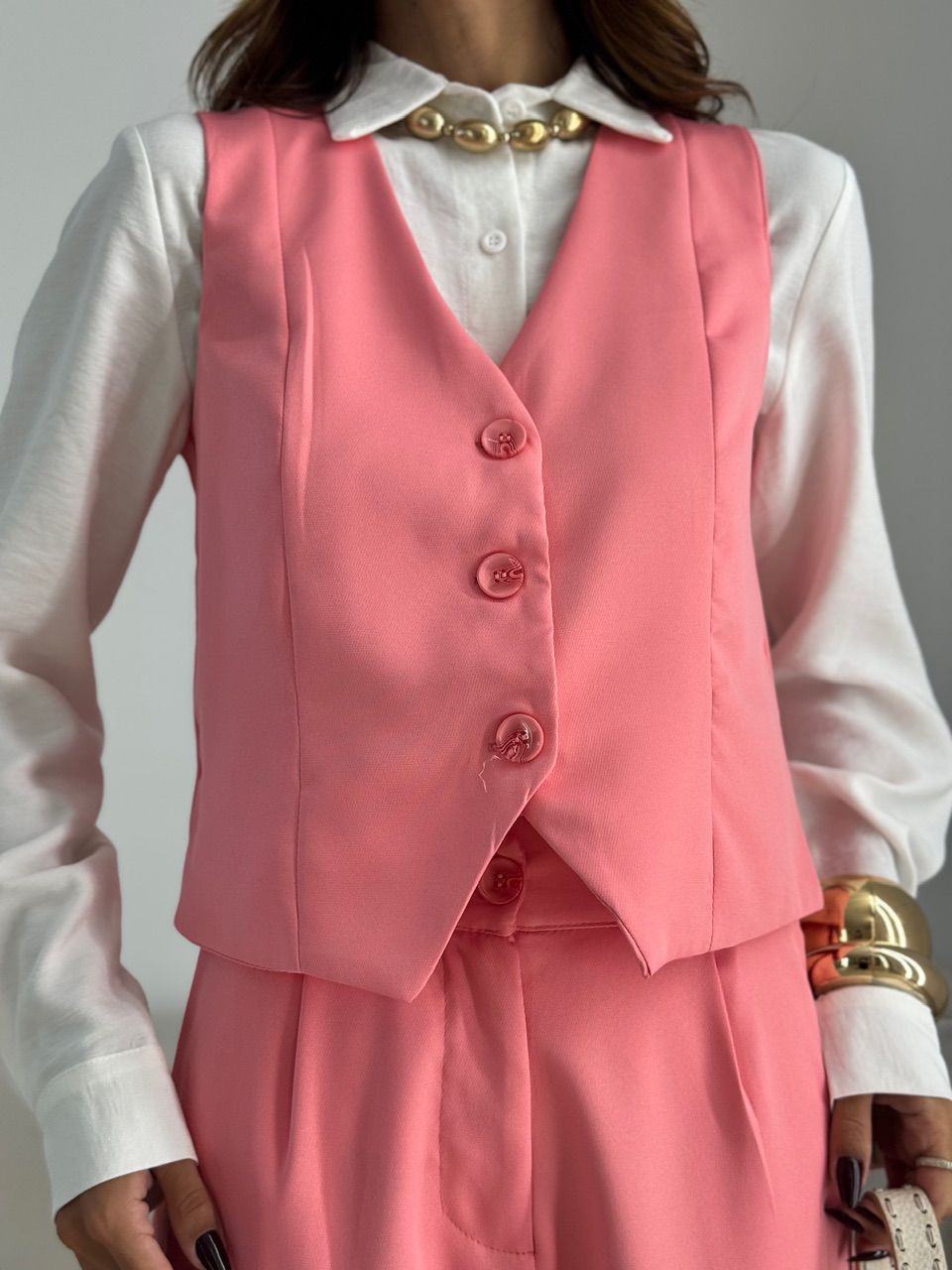 CONJUNTO SARA COLETE CALÇA GOIABA