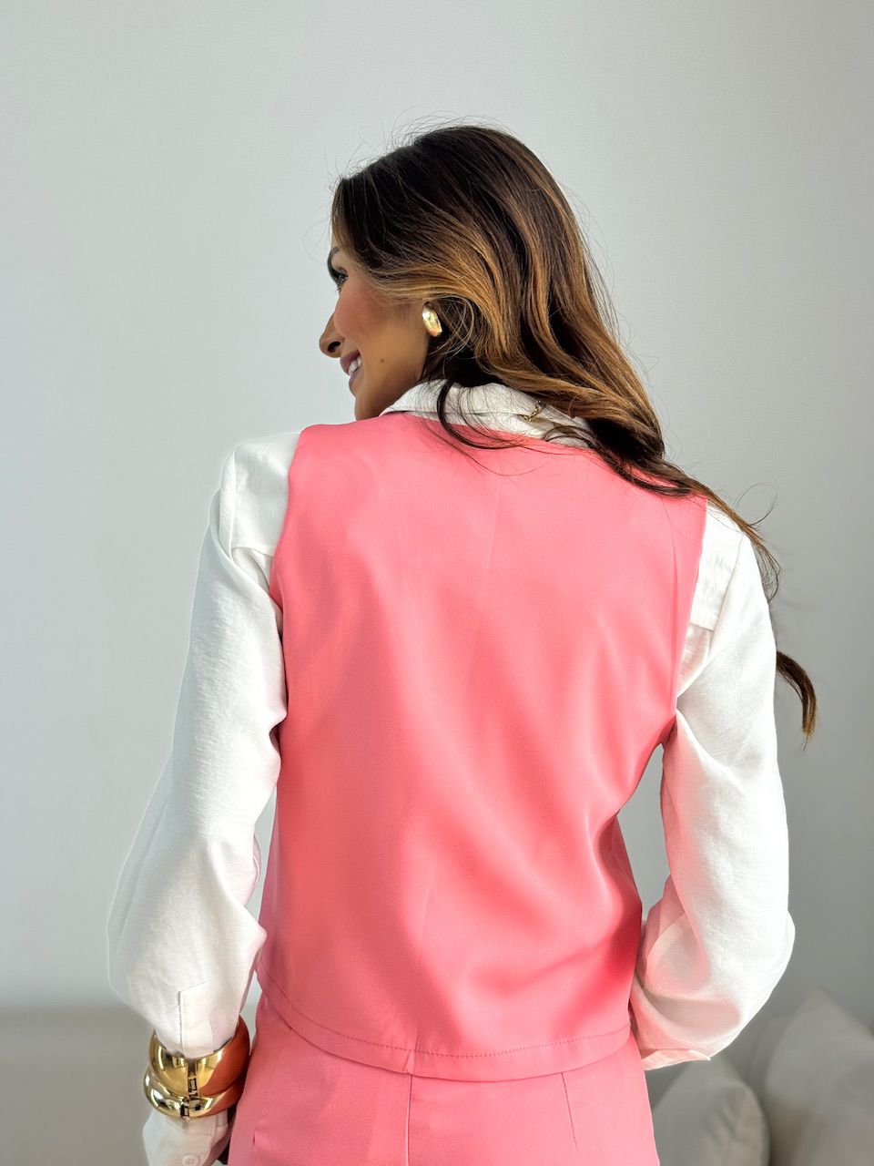 CONJUNTO SARA COLETE CALÇA GOIABA