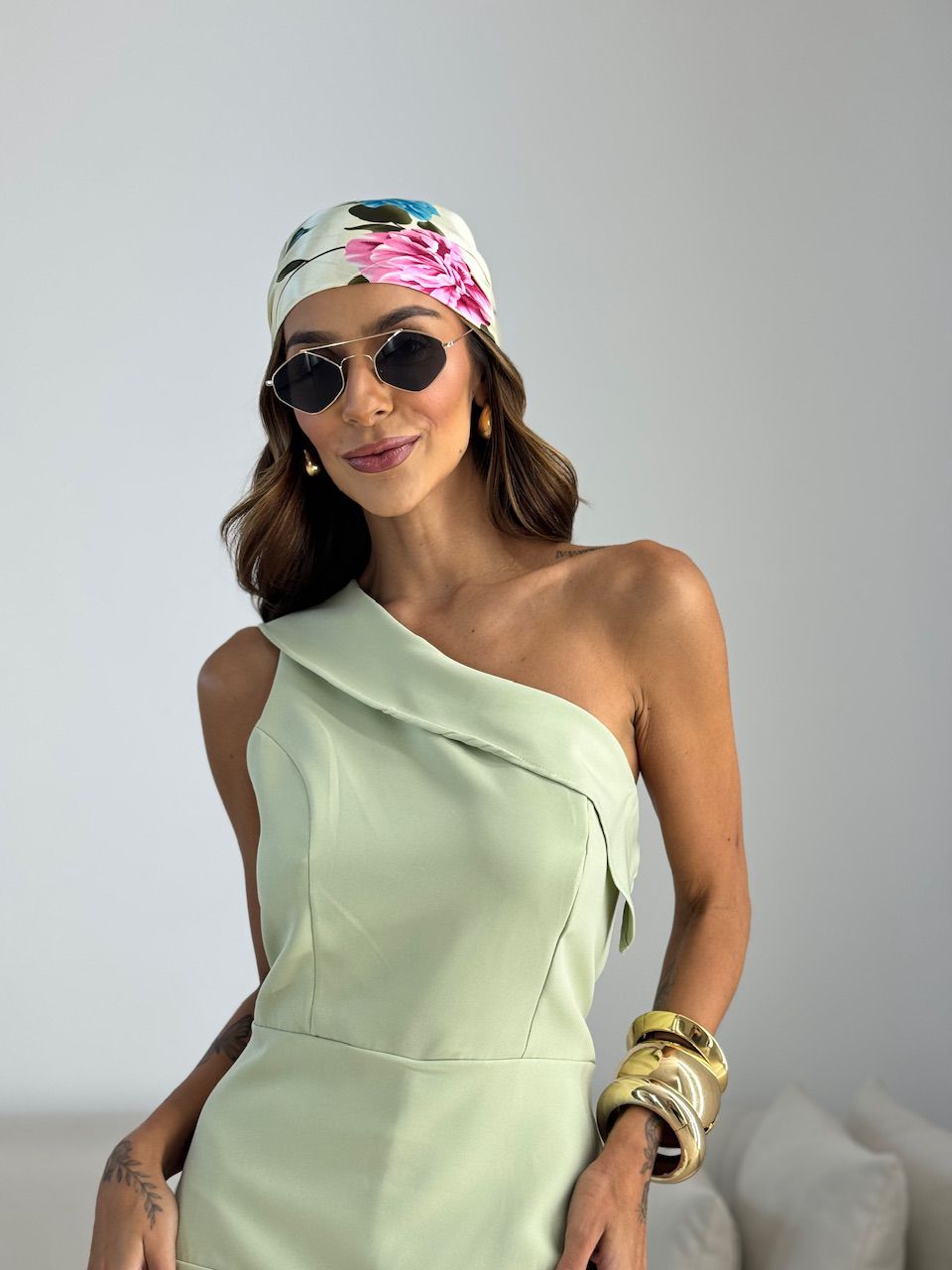 MACAQUINHO YASMIN NULA MANGA VERDE