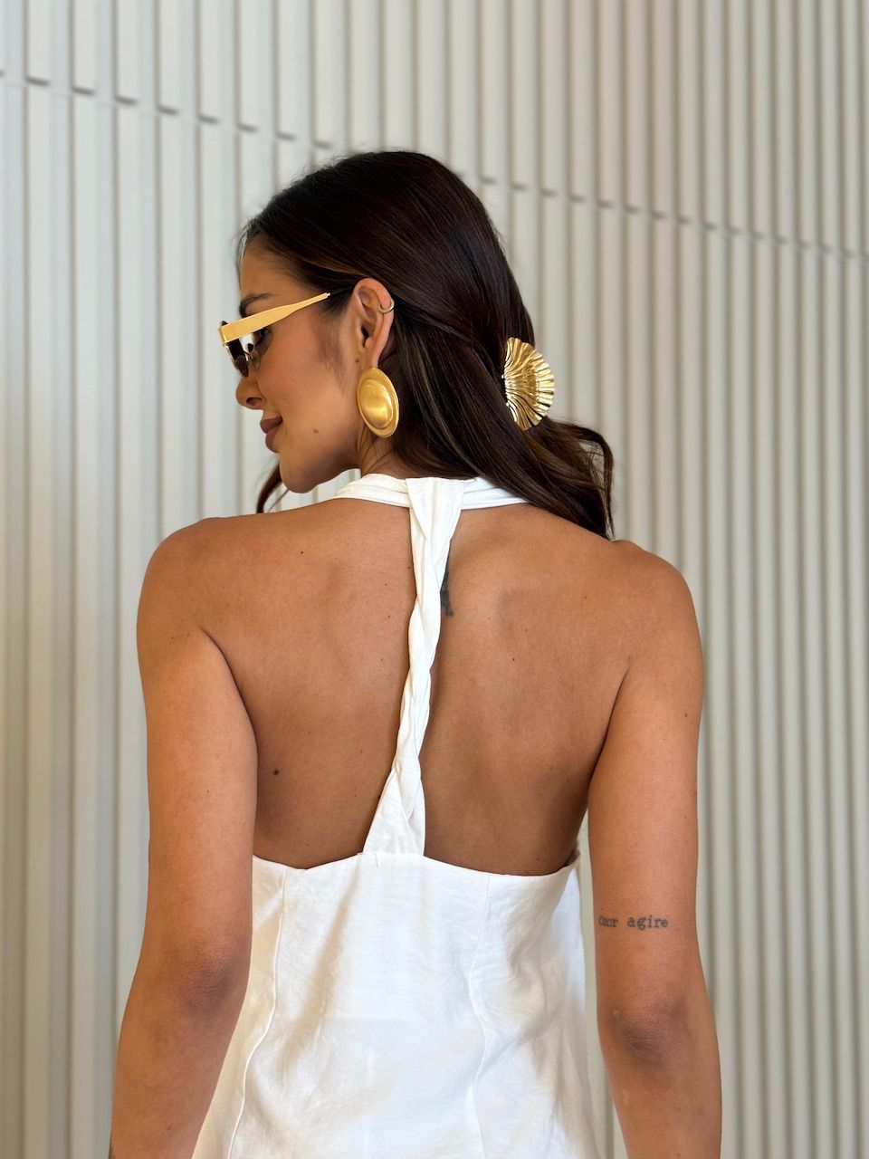 VESTIDO GABRIELA LONGUETE OFF