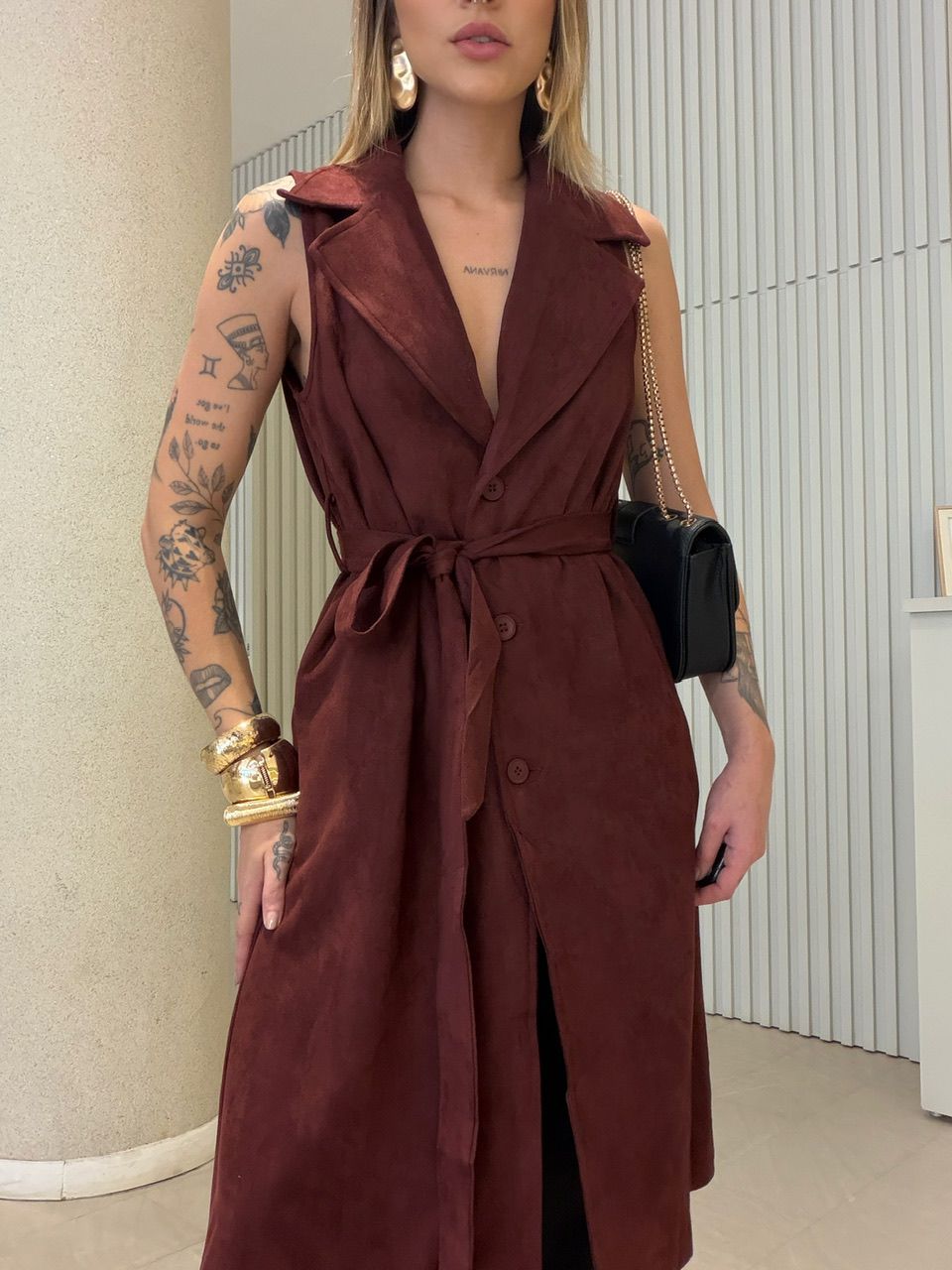 COLETE FABIANA ALONGADO VINHO