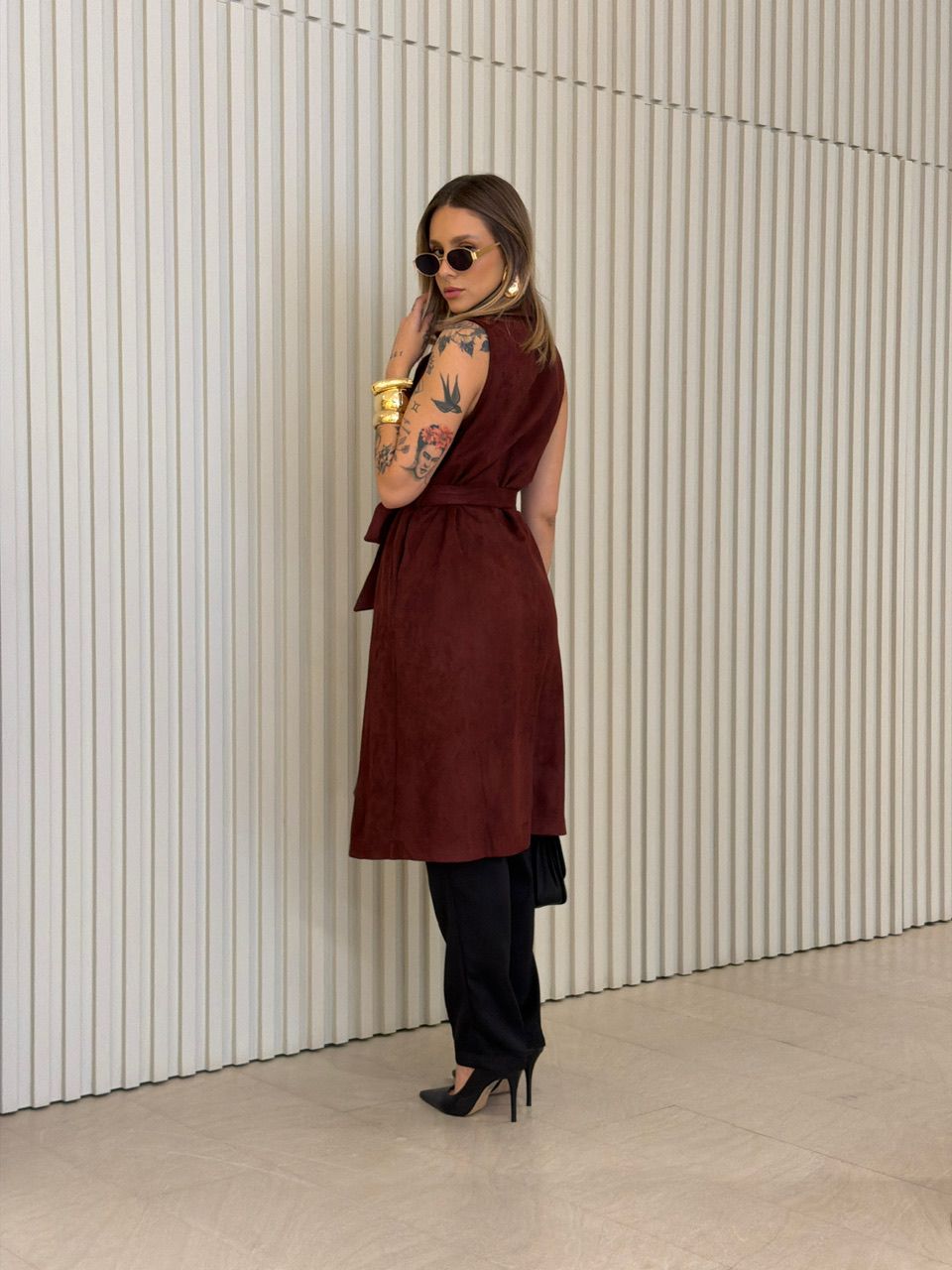 COLETE FABIANA ALONGADO VINHO