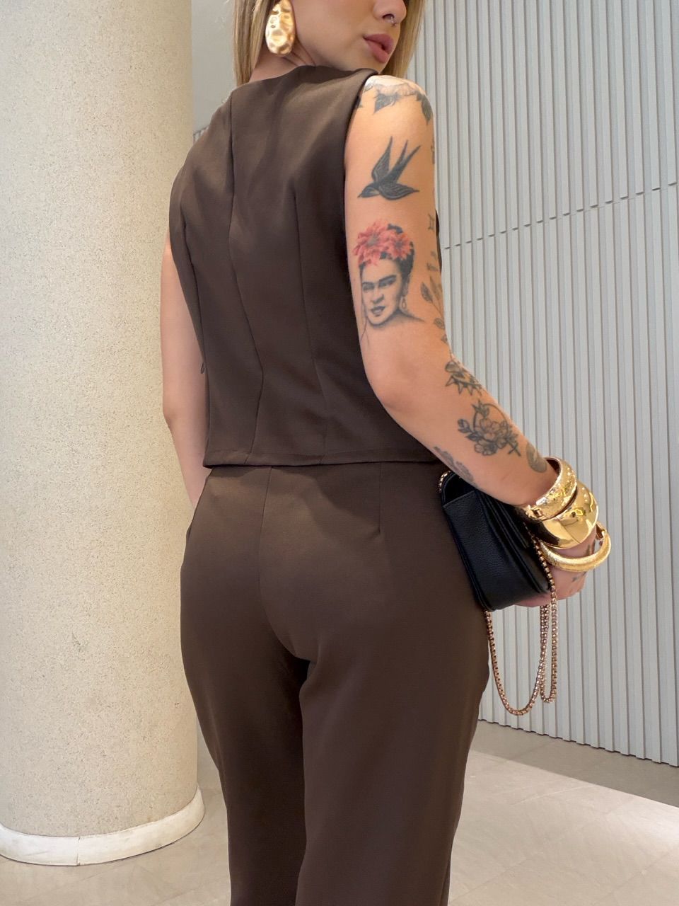 CONJUNTO ANA PAULA COLETE CAFÉ