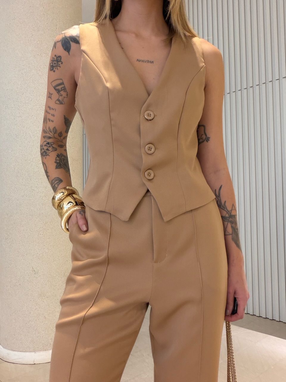 CONJUNTO ANA PAULA COLETE NUDE