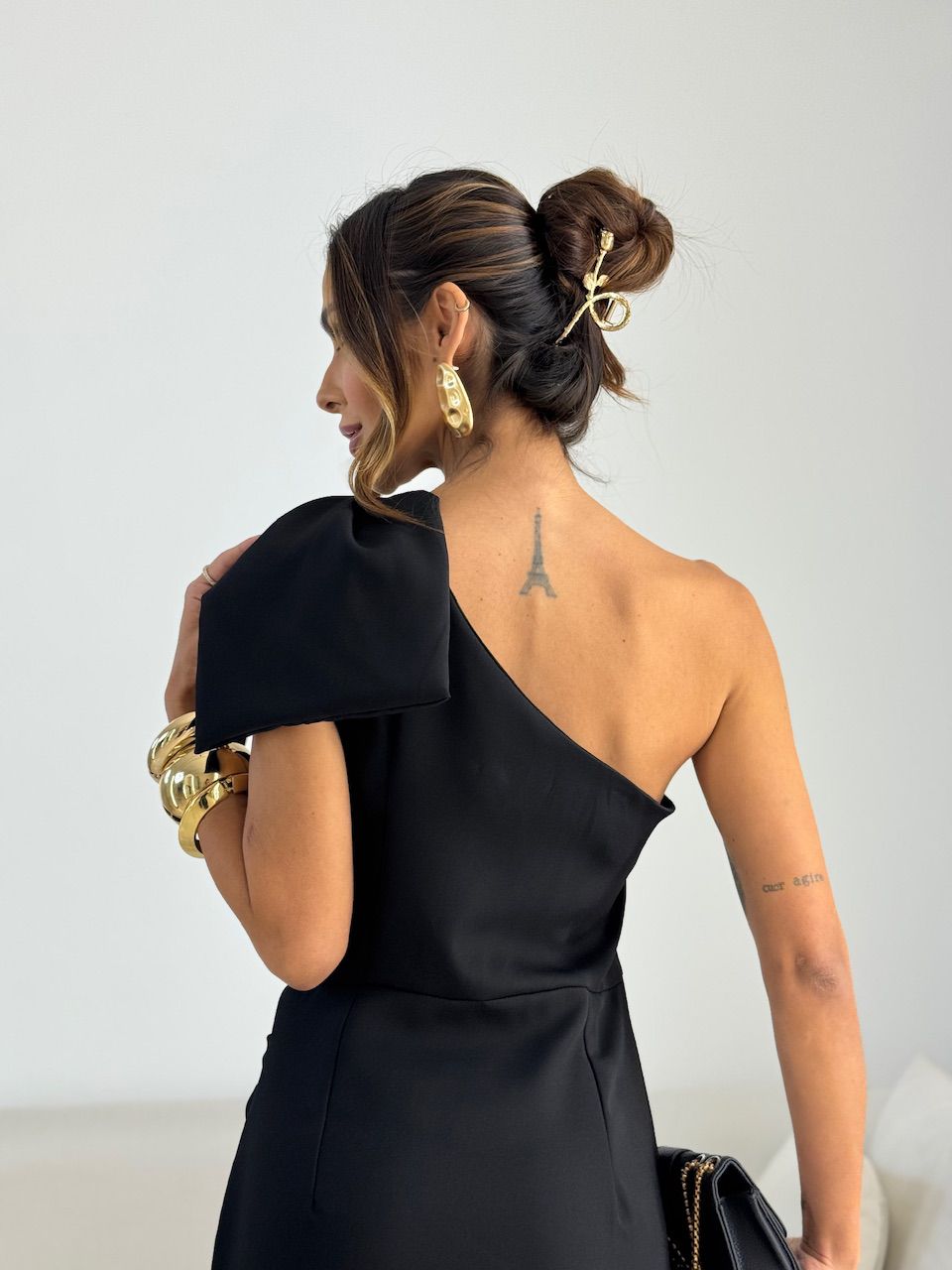 VESTIDO ALEXIA LAÇO PRETO