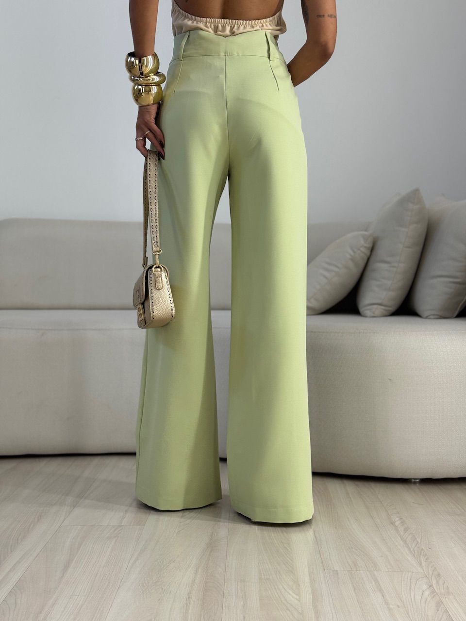 CALÇA MILENA PANTALONA VERDE