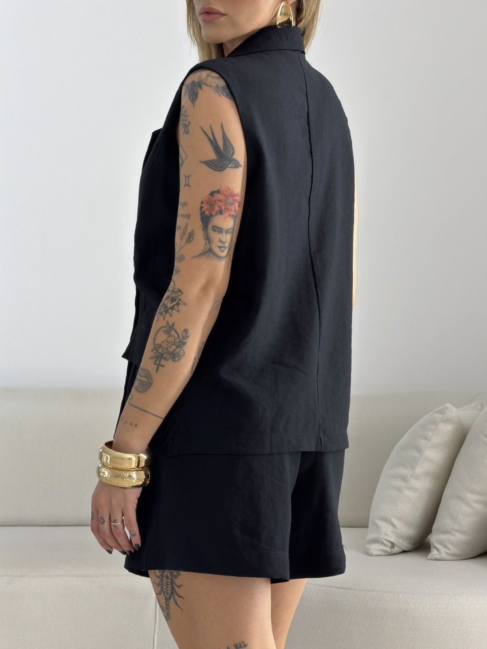 CONJUNTO SÔNIA ALFAIATARIA PRETO