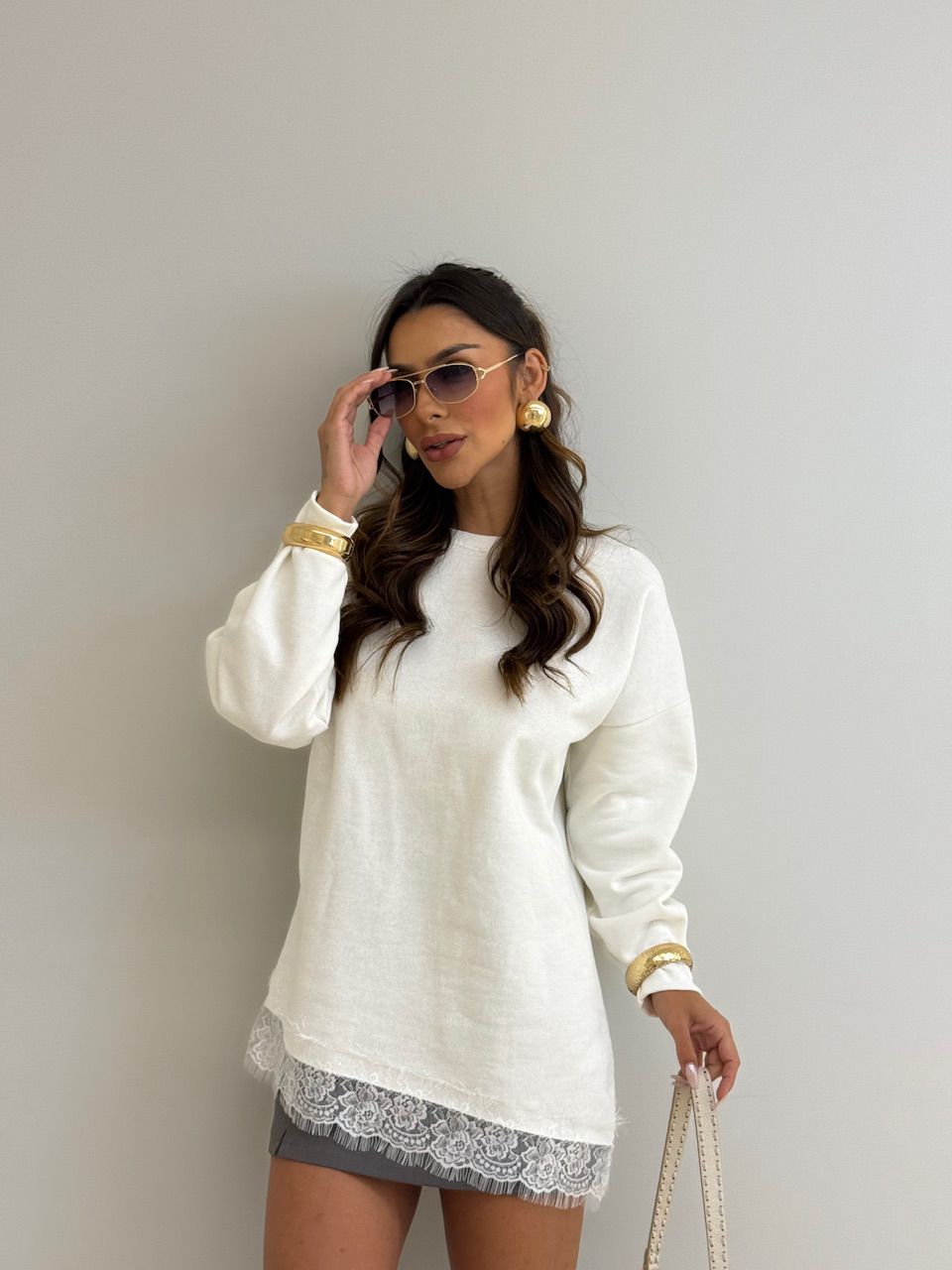 MOLETOM MARIANA RENDA OFF