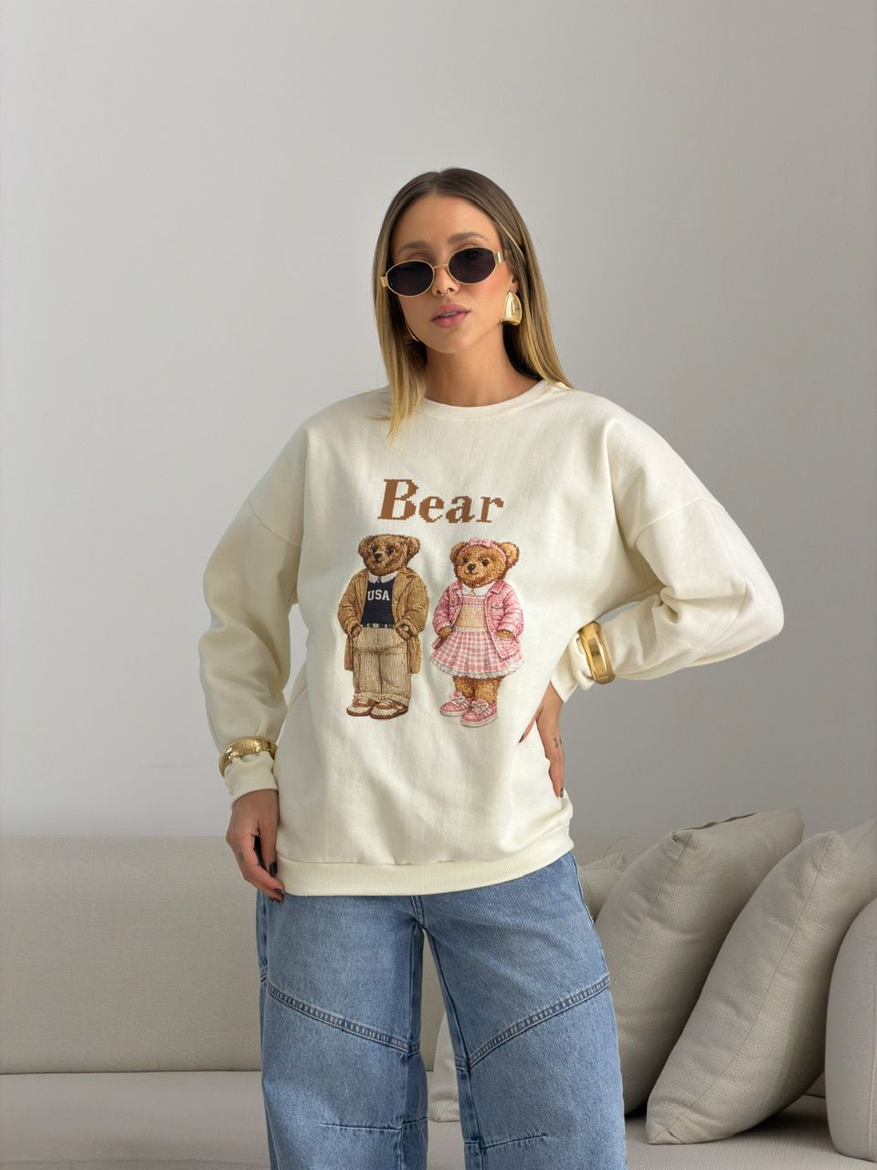 MOLETOM MARTA BEAR OFF