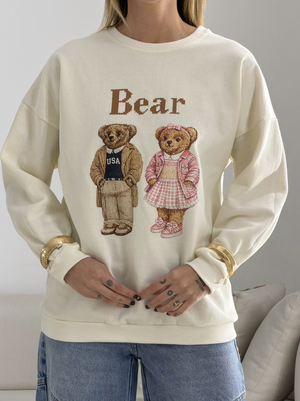 MOLETOM MARTA BEAR OFF