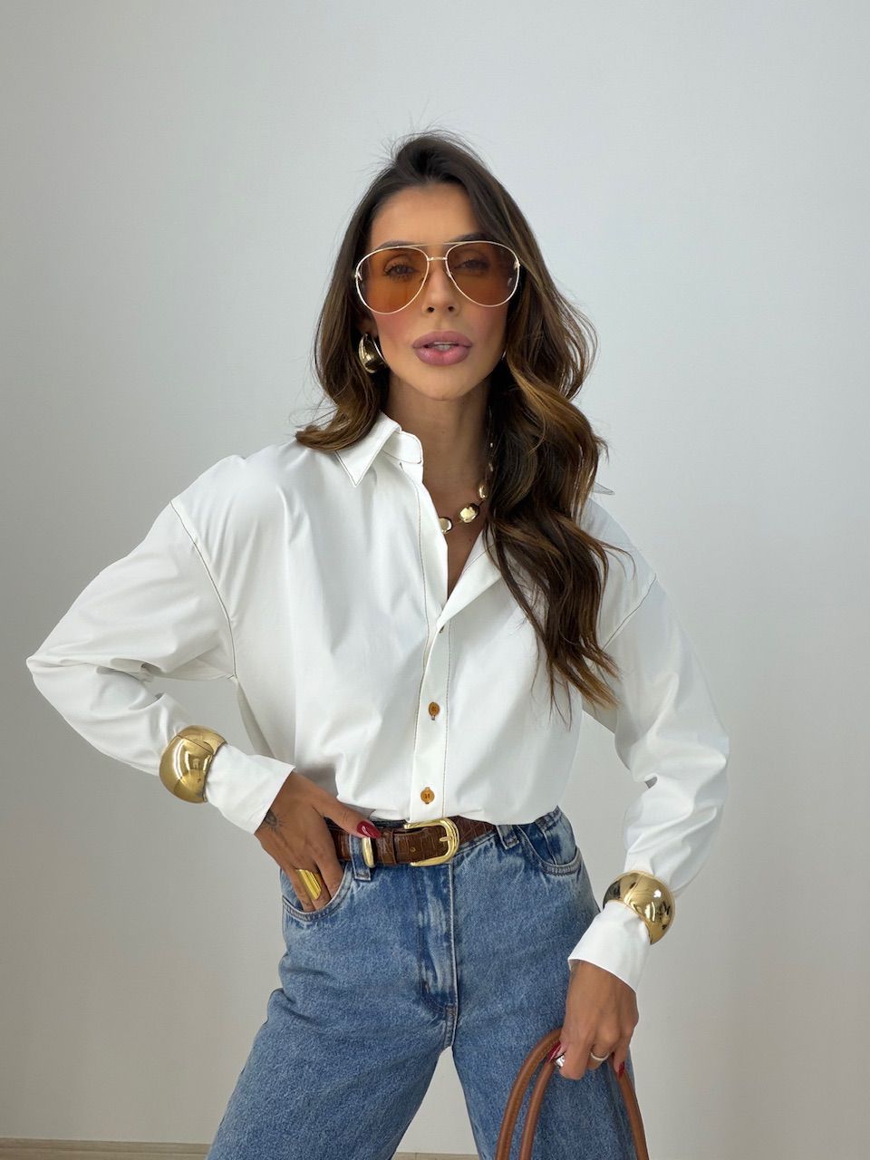 CAMISA DAMARIS VIÉS OFF