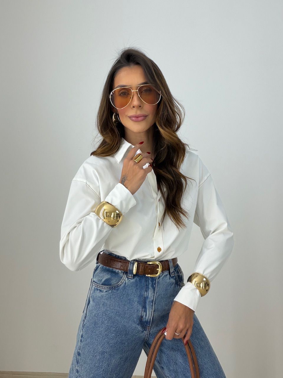 CAMISA DAMARIS VIÉS OFF