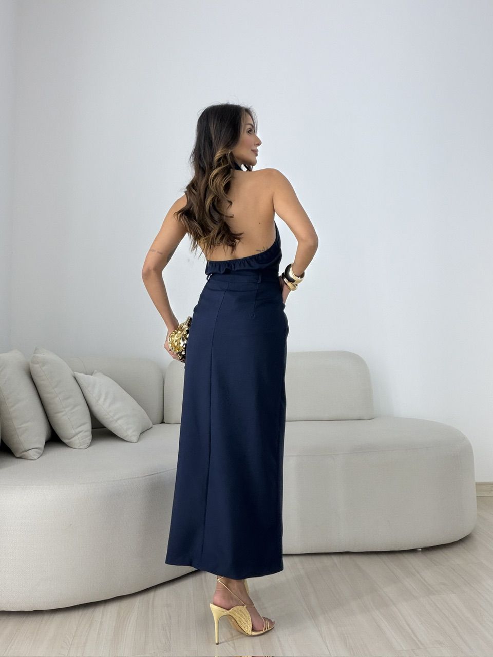 CONJUNTO PENELOPE FRENTE ÚNICA MARINHO