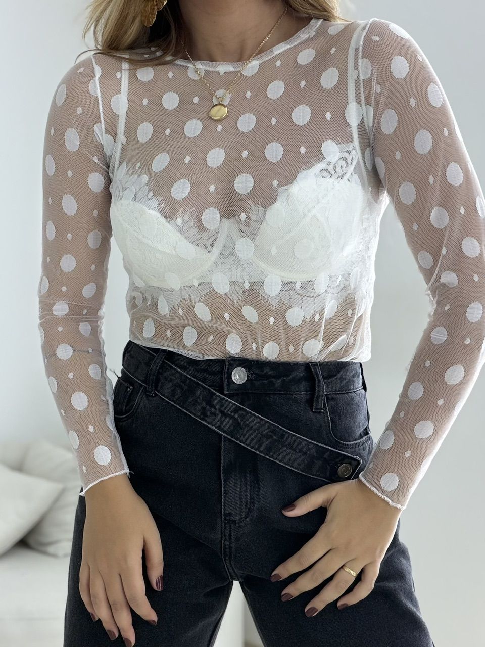 BLUSA MIRELA 02 TULE OFF