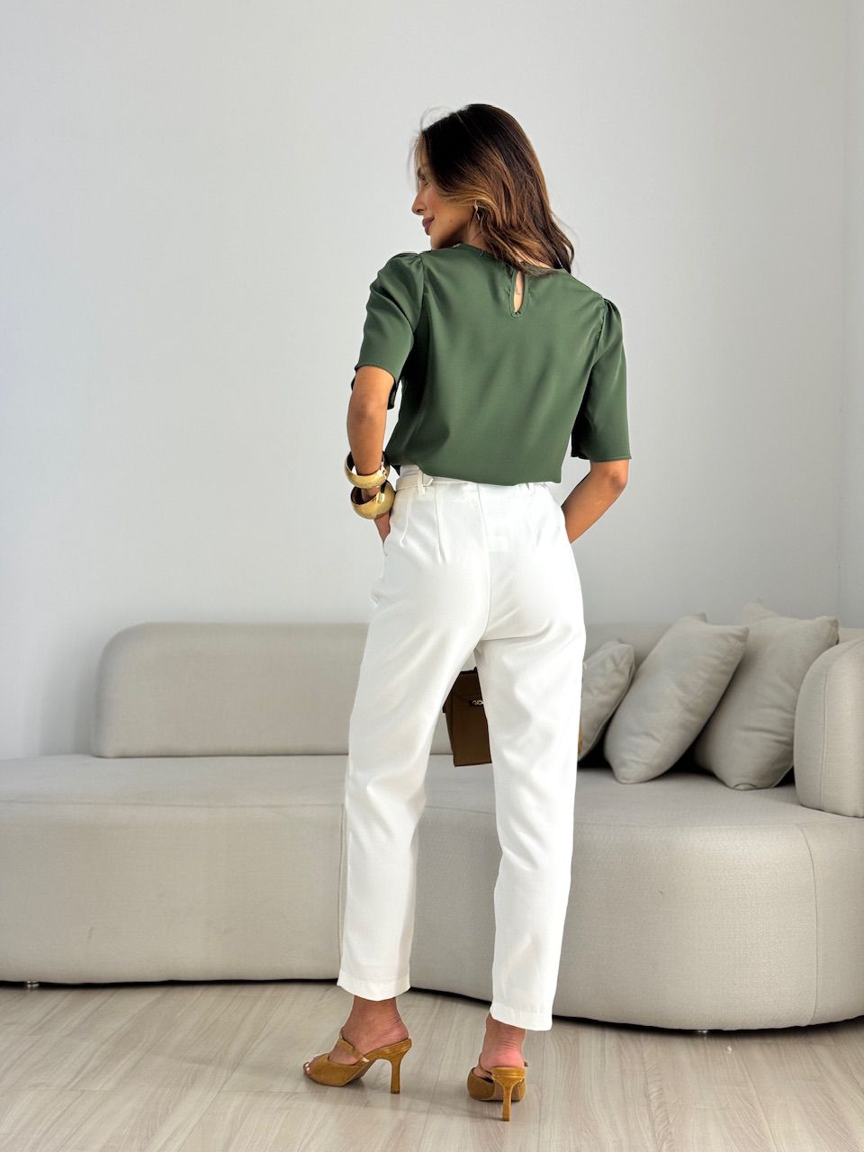 CALÇA LIA CINTO OFF