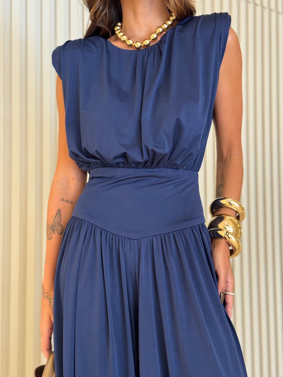 MACACÃO JASMINE MUSCLE MARINHO