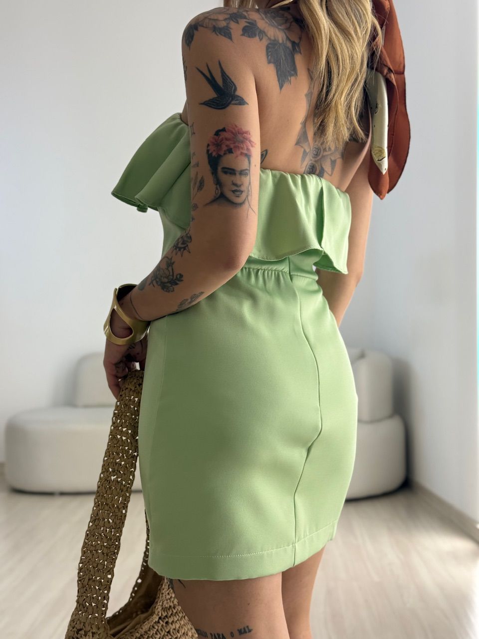 VESTIDO SOFIA TOMARA QUE CAIA VERDE