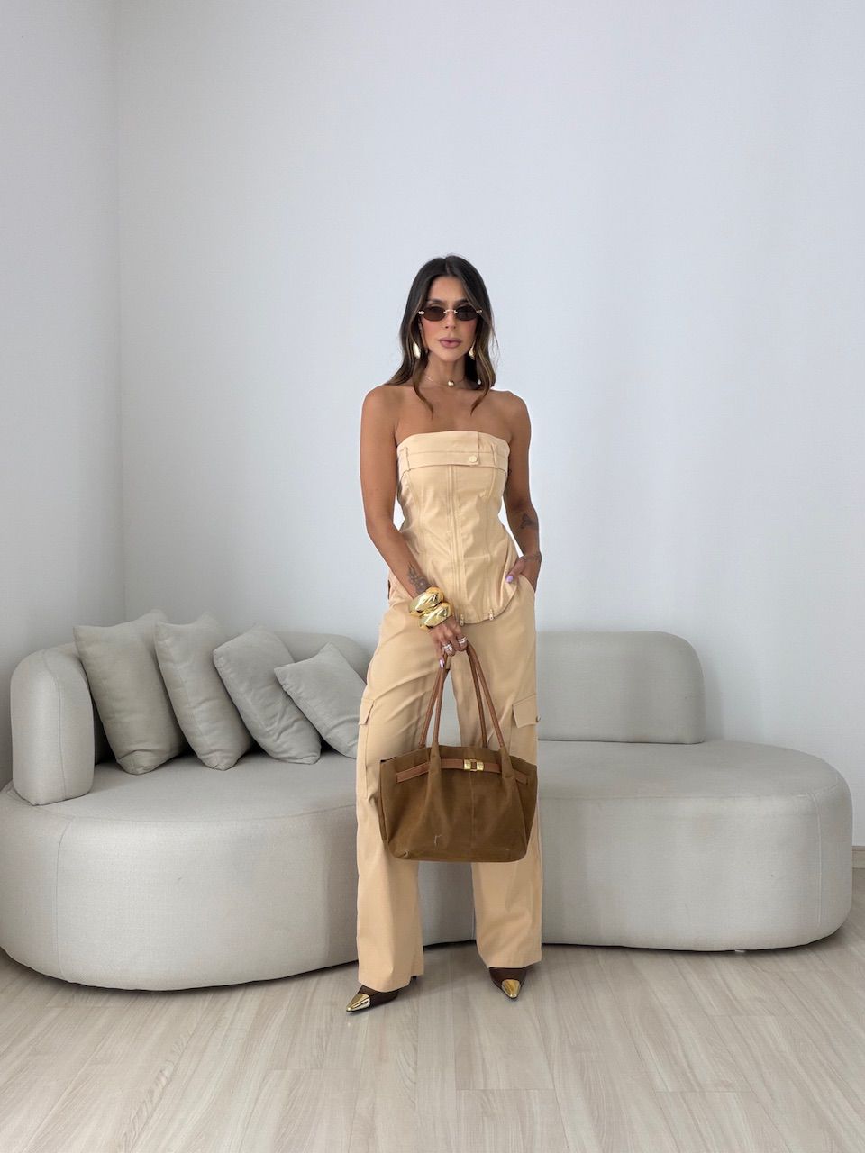 CONJUNTO BRENDA TOMARA QUE CAIA NUDE