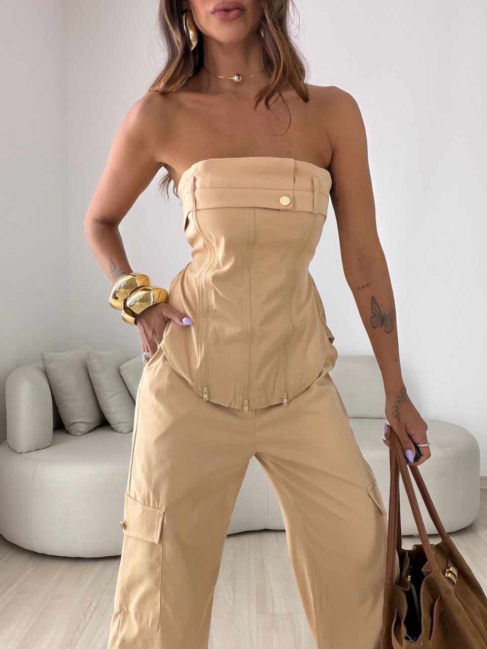 CONJUNTO BRENDA TOMARA QUE CAIA NUDE