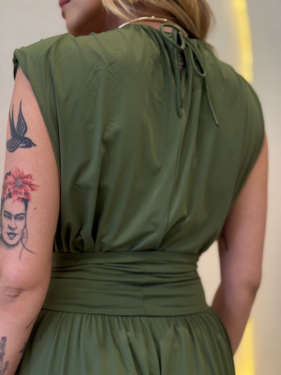 BLUSA LUIZA CF MUSCLE VERDE