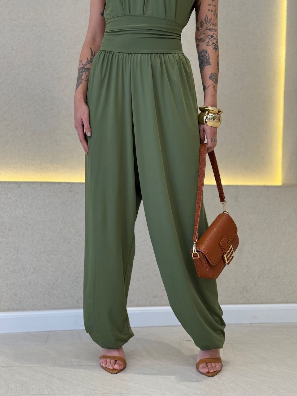 CALÇA ANTÔNIA CF ALADIM ALADIM VERDE