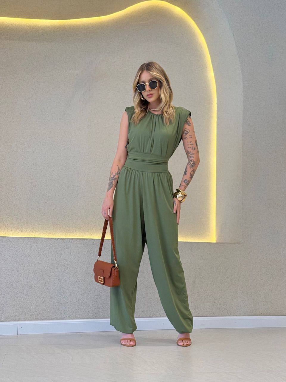 CALÇA ANTÔNIA CF ALADIM ALADIM VERDE