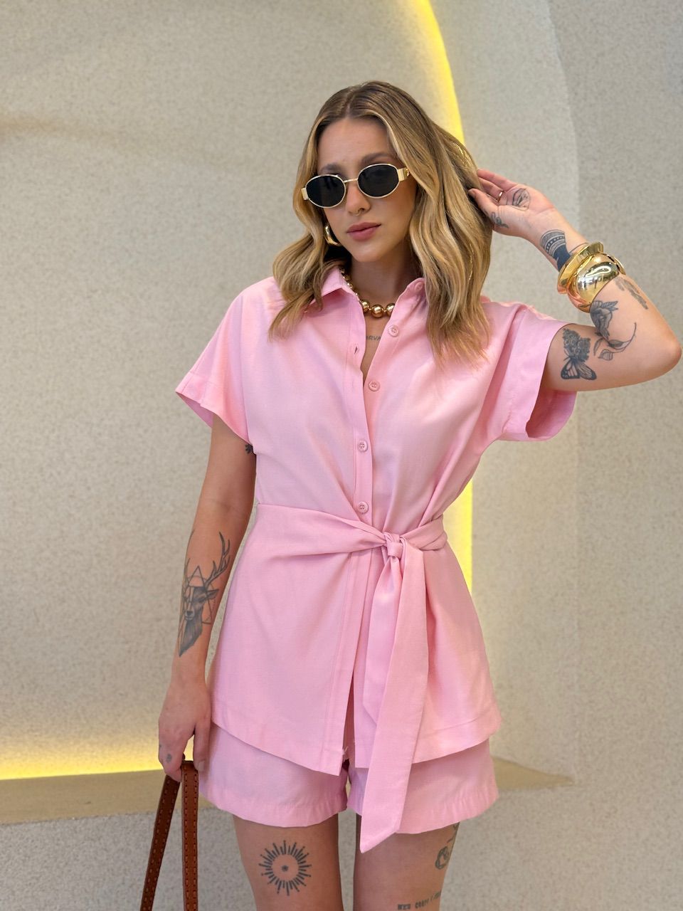 CONJUNTO CATARINA AMARRAÇÃO ROSA