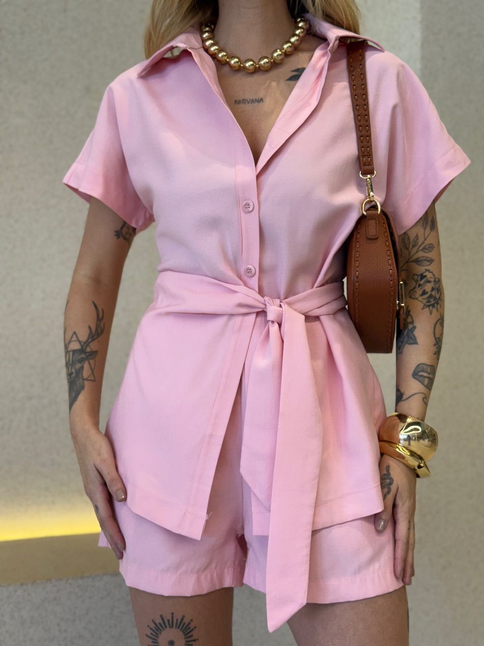 CONJUNTO CATARINA AMARRAÇÃO ROSA