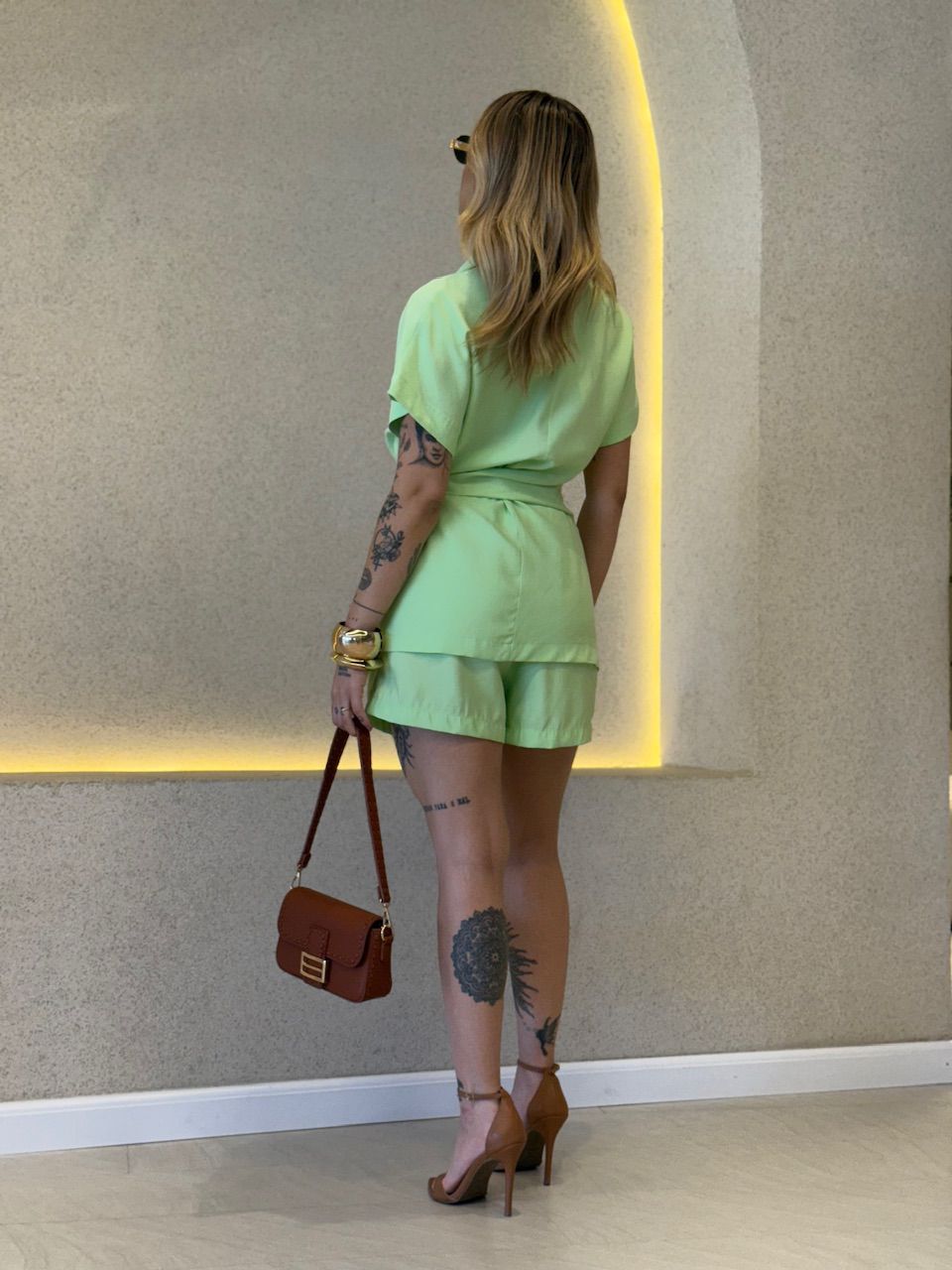 CONJUNTO CATARINA AMARRAÇÃO VERDE