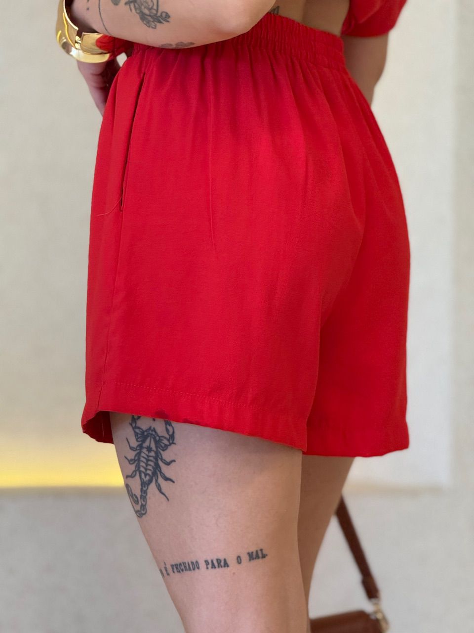 CONJUNTO CATARINA AMARRAÇÃO VERMELHO