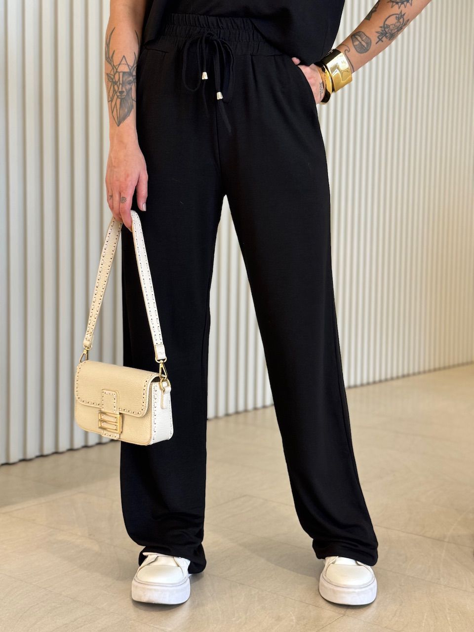 CONJUNTO DANIELE CALÇA PRETO