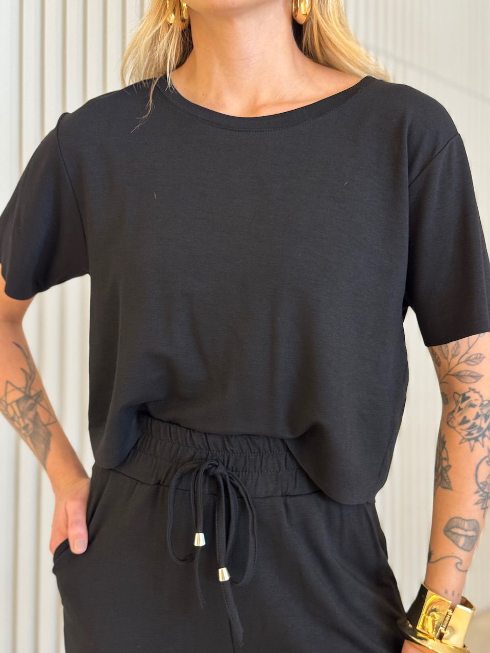 CONJUNTO DANIELE CALÇA PRETO