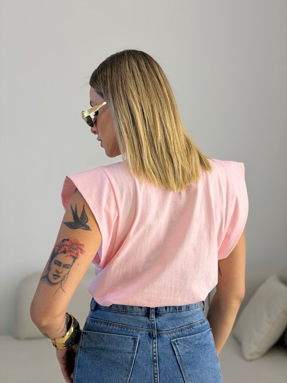 BLUSA MAITÊ CF MUSCLE Rosa