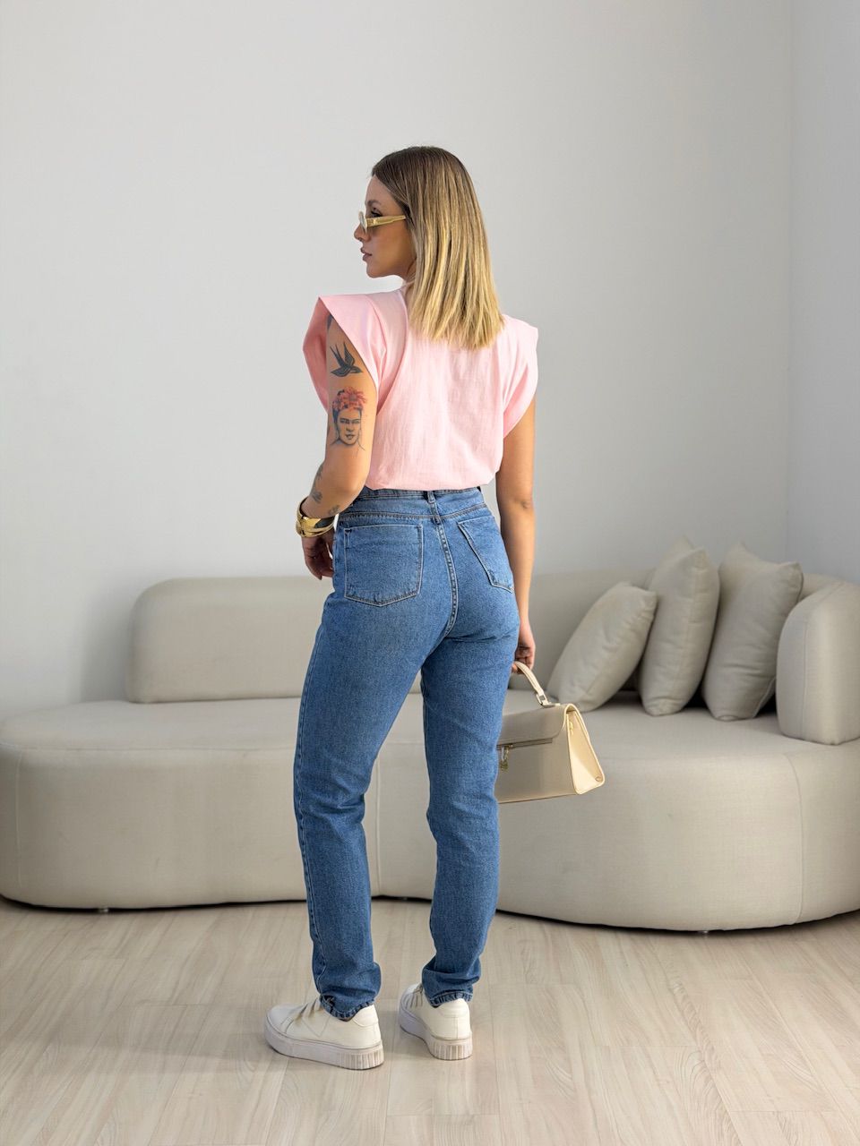 BLUSA MAITÊ CF MUSCLE Rosa