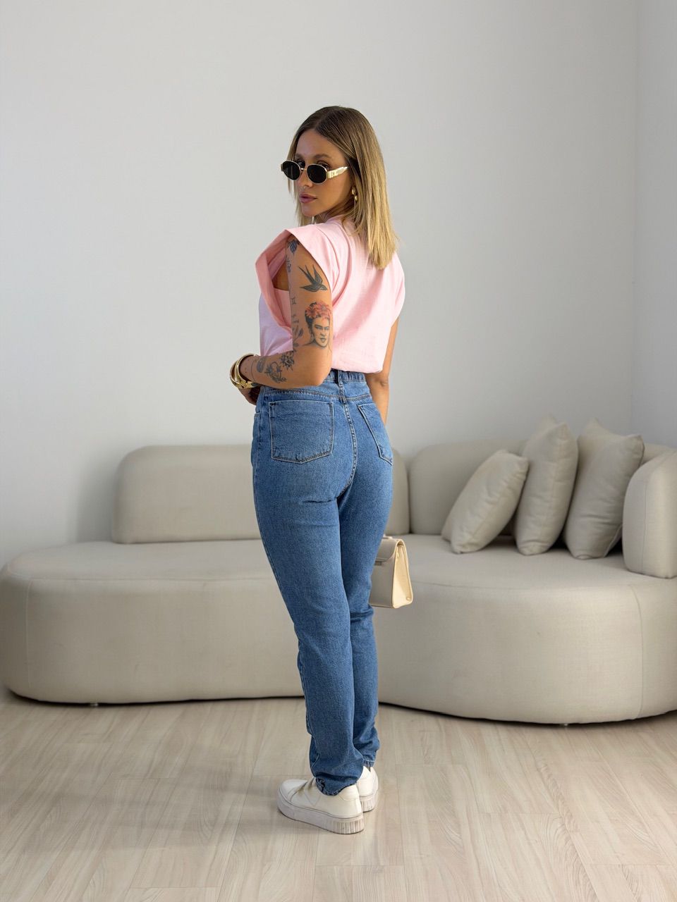 BLUSA MAITÊ CF MUSCLE Rosa